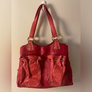 Y2K Chi by Falchi Red Shoulder Bag